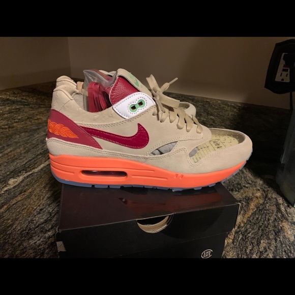 CLOT X AIR MAX 1 'KISS OF DEATH' 2021 - Picture 4 of 7